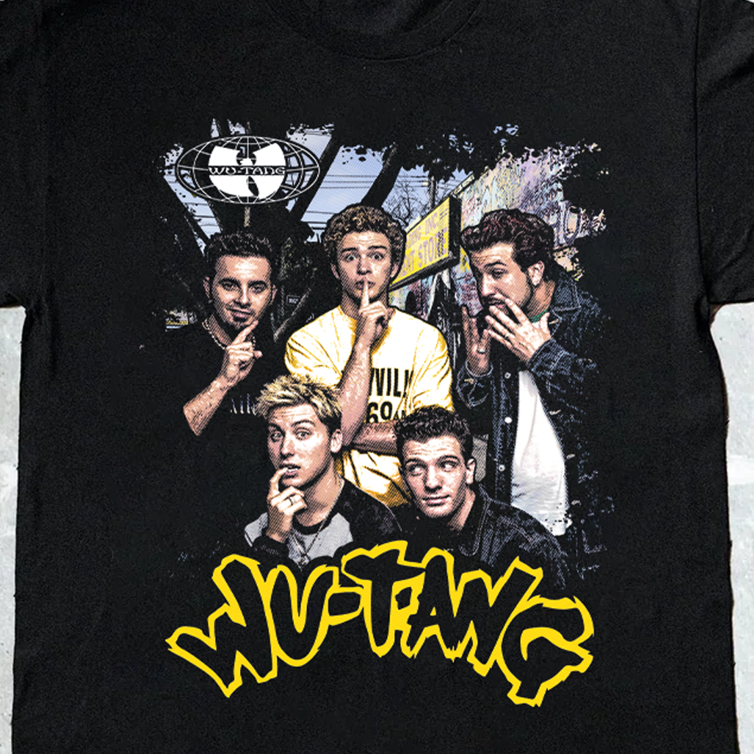 NSYNC X Wu 90's Mashup Tee product image 2