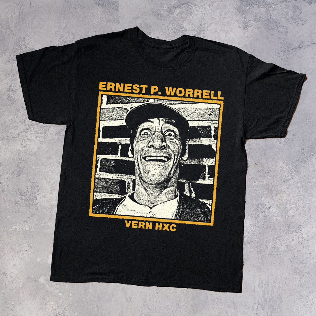 Ernest P. Worrell Hardcore Black T-Shirt product image 1