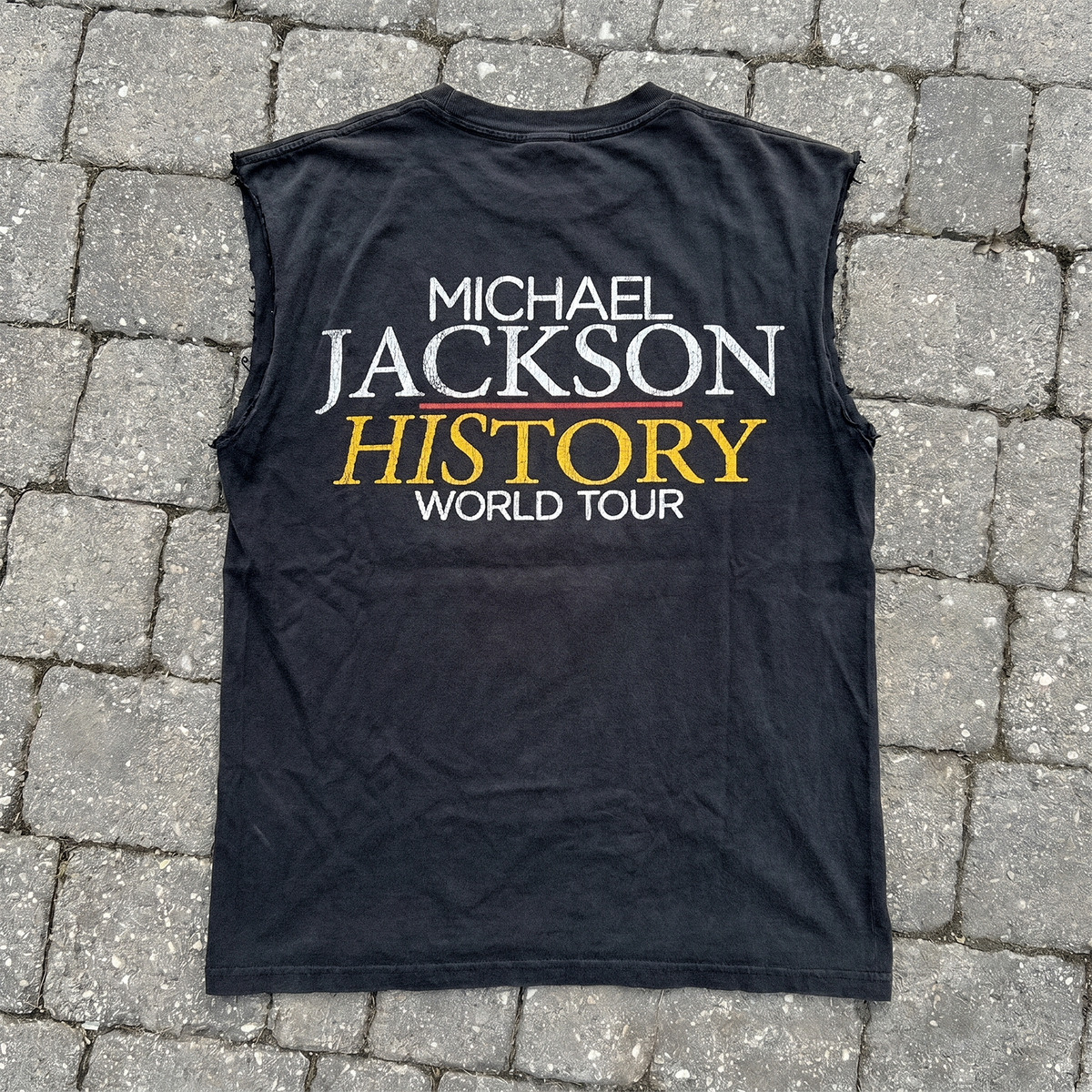 1994 Michael Jackson 'History World Tour' Rare Washed Black product image 3