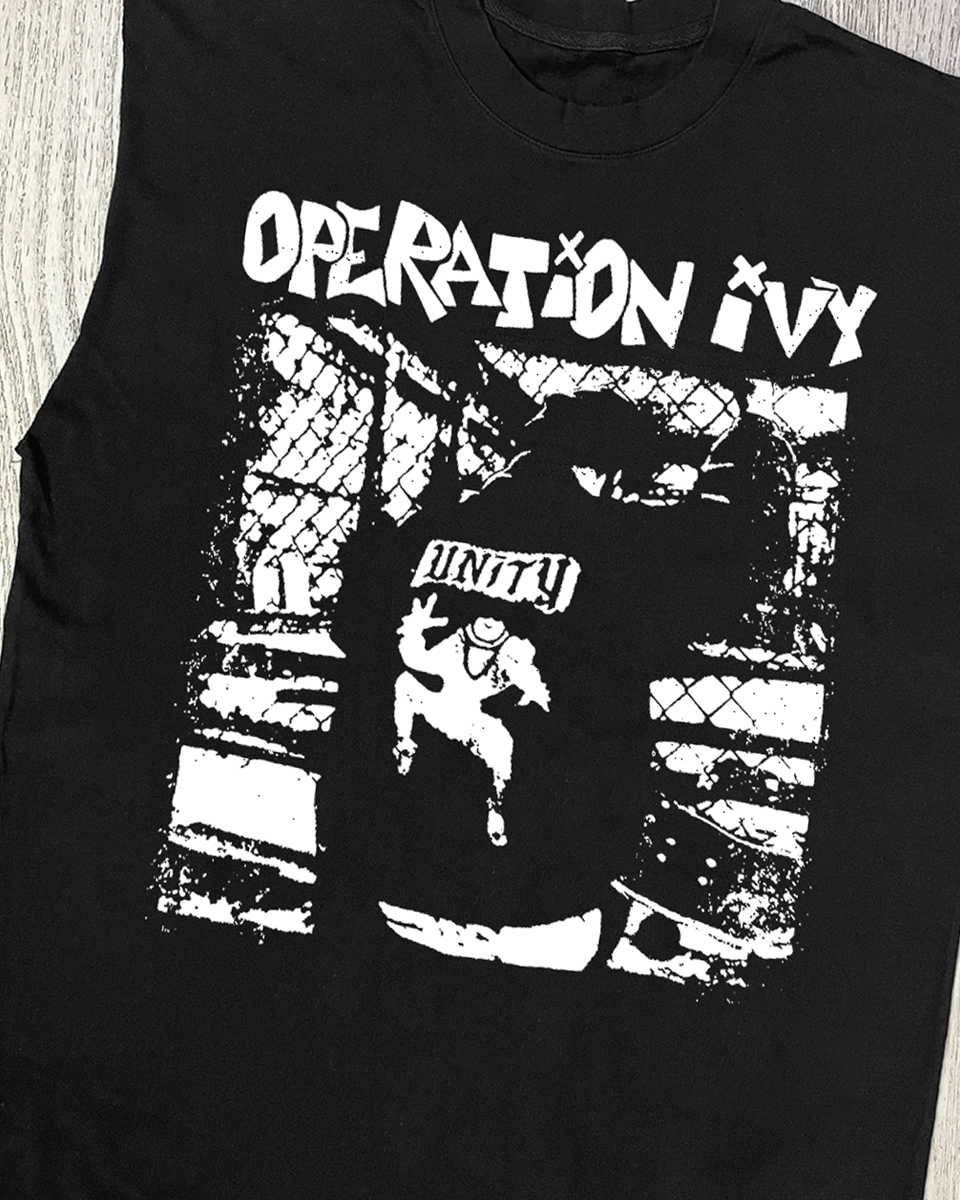 Op Ivy Cut-Off Vintage Black Shirt product image 2