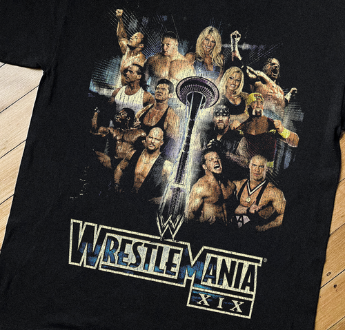 03 Wrestlemania Xix Black T-Shirt product image 2