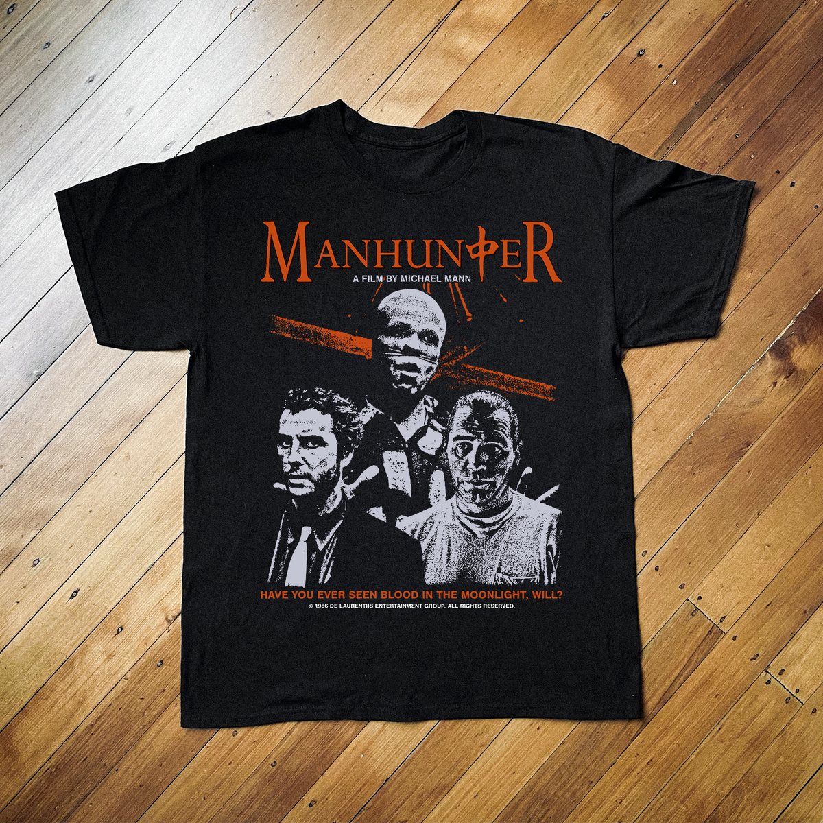 Manhunter Black T-Shirt product image 1