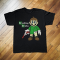 Super Mario X Breaking Bad Parody Black T-Shirt product image 1