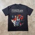 97 Neon Genesis Evangelion Death & Rebirth Black T-Shirt product image 1