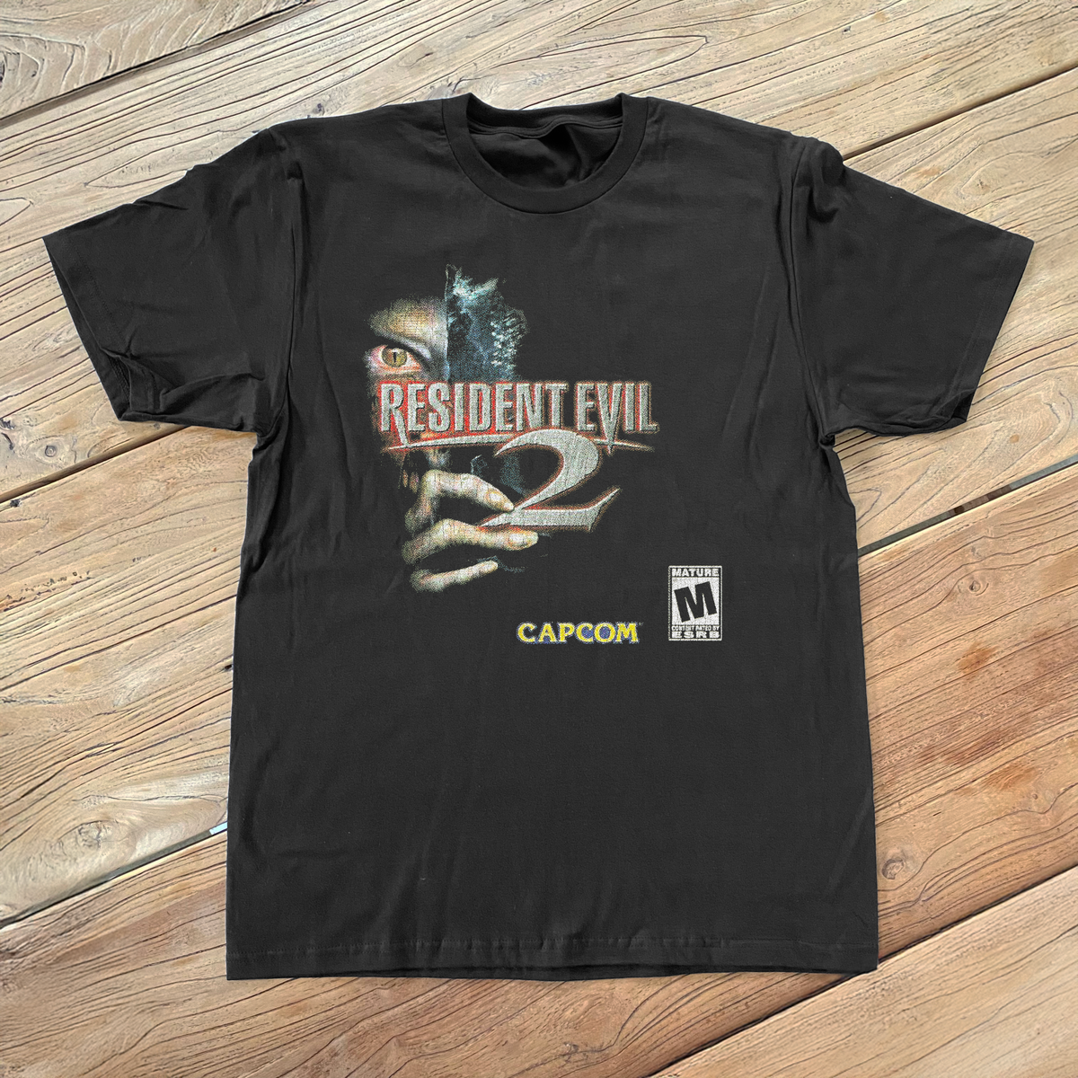 Resident Evil 2 Black T-Shirt product image 1