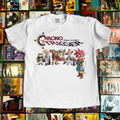 Retro 'Chrono Trigger' Washed White T-Shirt product image 1