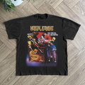 90S Mortal Kombat 'So Real It Hurts' Promo Black T-Shirt product image 1