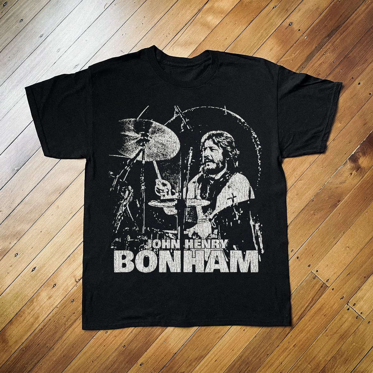 John Bonham Black Promo T-Shirt product image 1