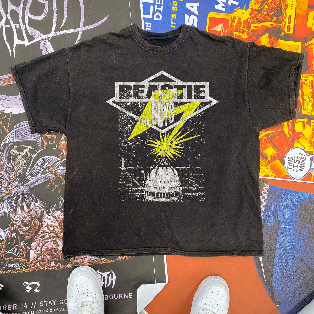 Beastie Boys X Bad Brains Black T-Shirt product image 1