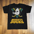 92 Mighty Ducks Black Logo T-Shirt product image 1