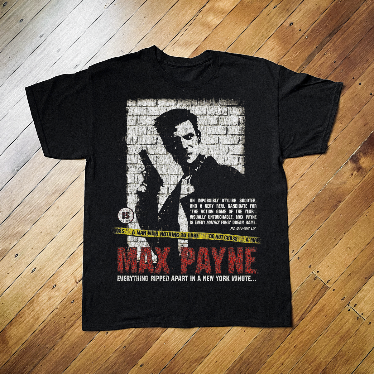 01 Max Payne Black T-Shirt product image 1