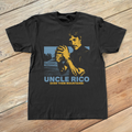 Uncle Rico X Napoleon Dynamite Promo Black T-Shirt product image 1