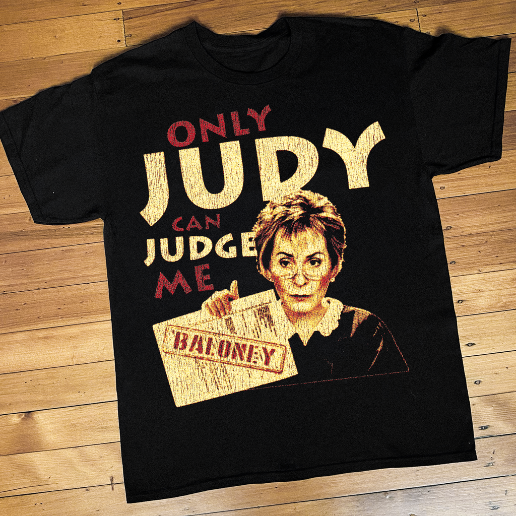 Only Judy Can Judge Me Black T-Shirt product image 1