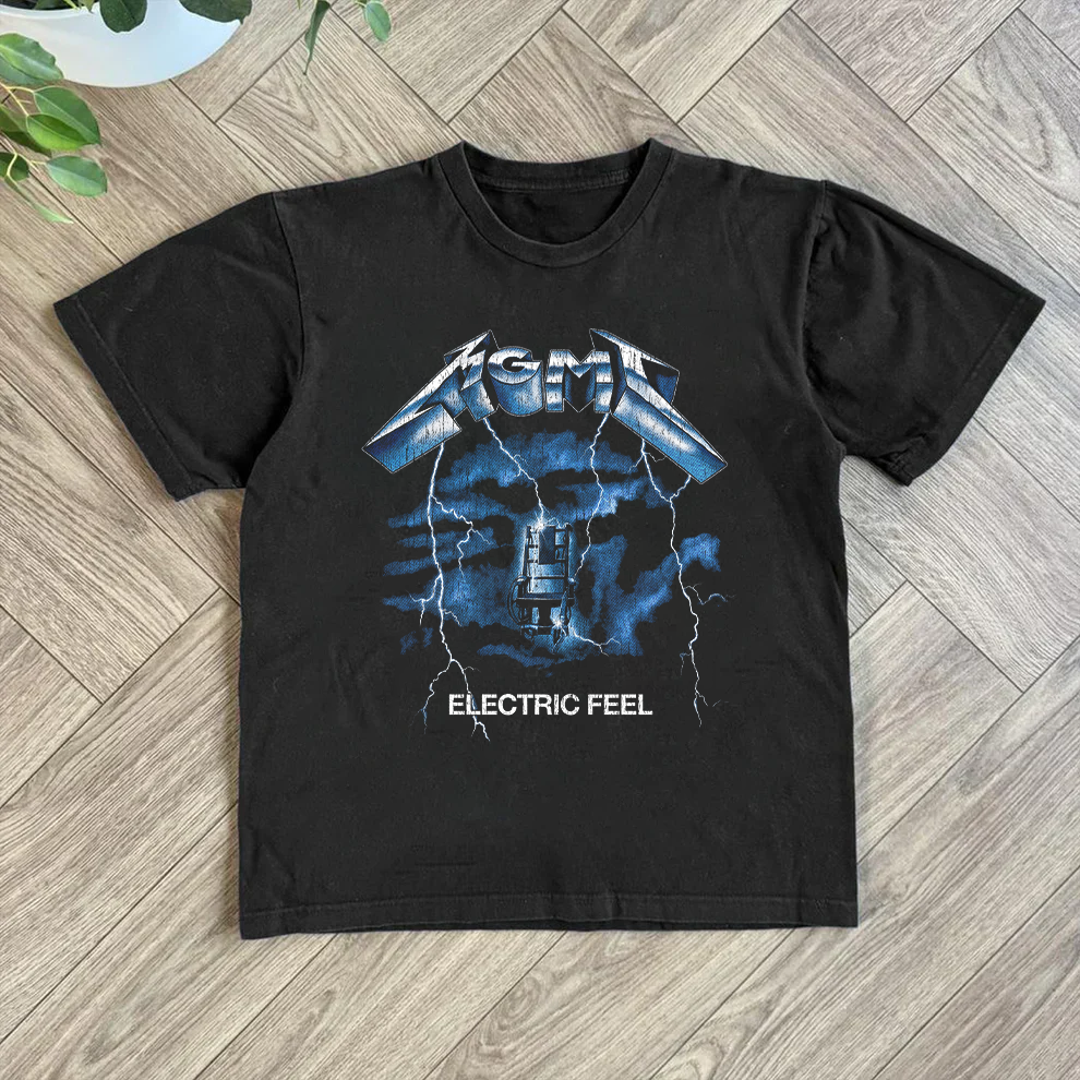 MGMT Metallica Parody Black Tee product image 1