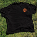 Bud Light Halloween Monsters Front And Back Print Black Tee product image 1