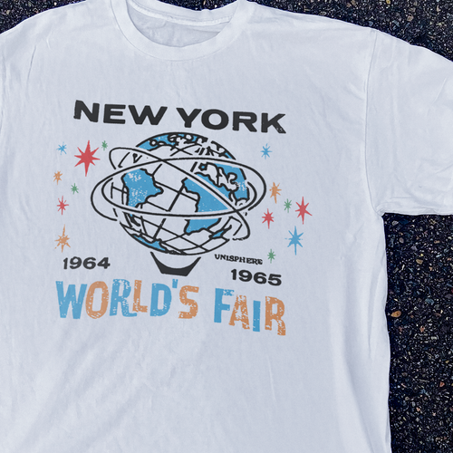 1964 New York 'Worlds Fair' White T-Shirt product image 2