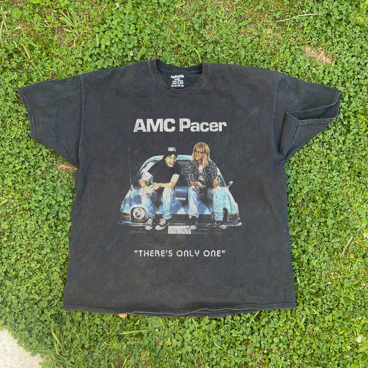 Amc Pacer Wayne'S World Vintage Black T-Shirt product image 1