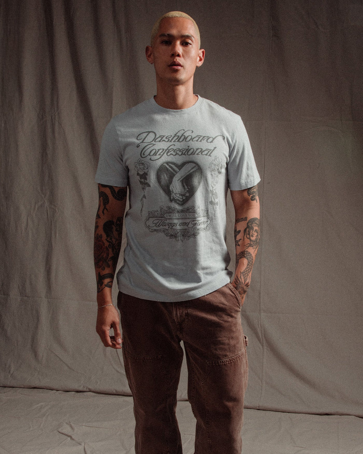 Dashboard Confessional Always and Forever Vintage Tee product image 2