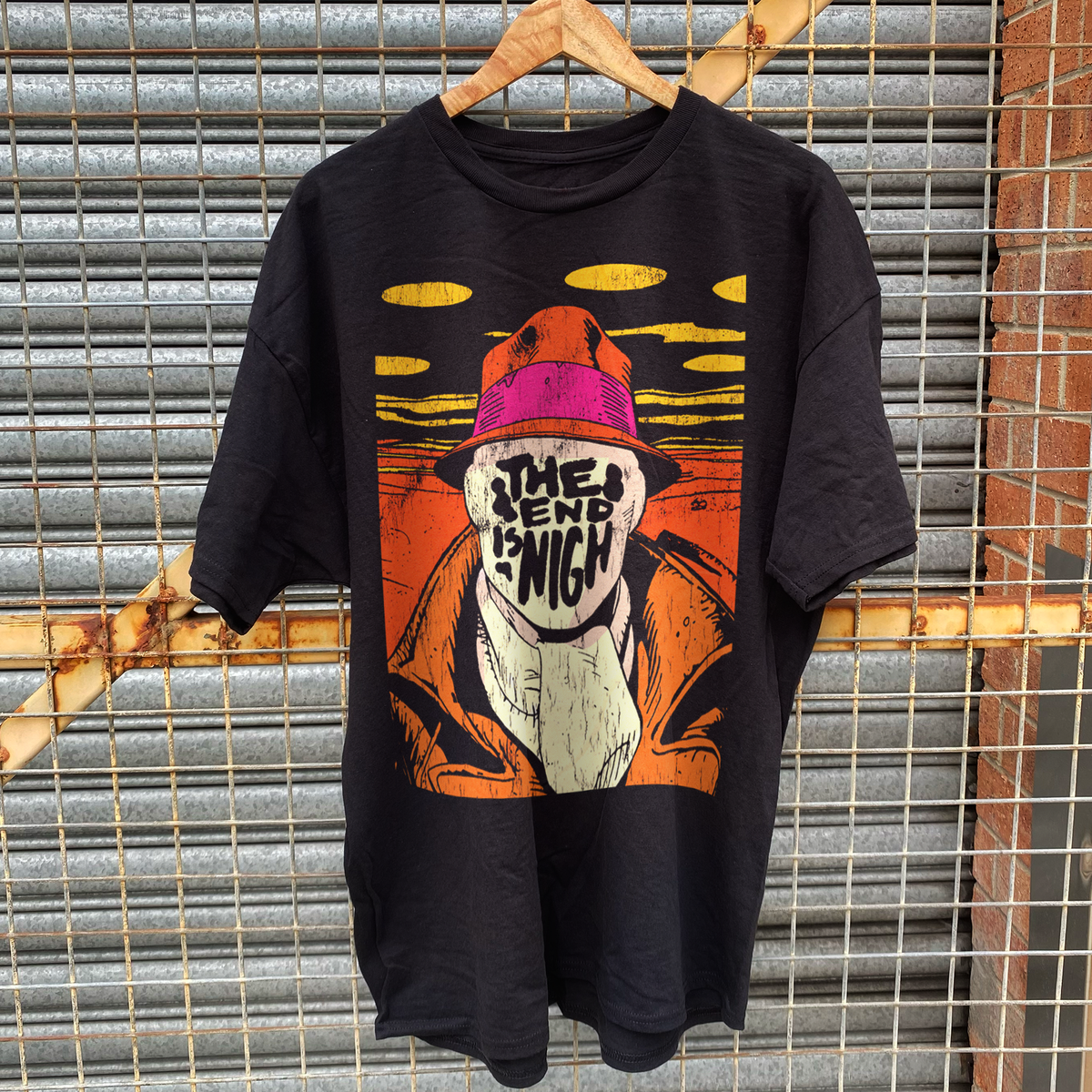 Rorschach 'End Is Nigh' Black T-Shirt product image 1