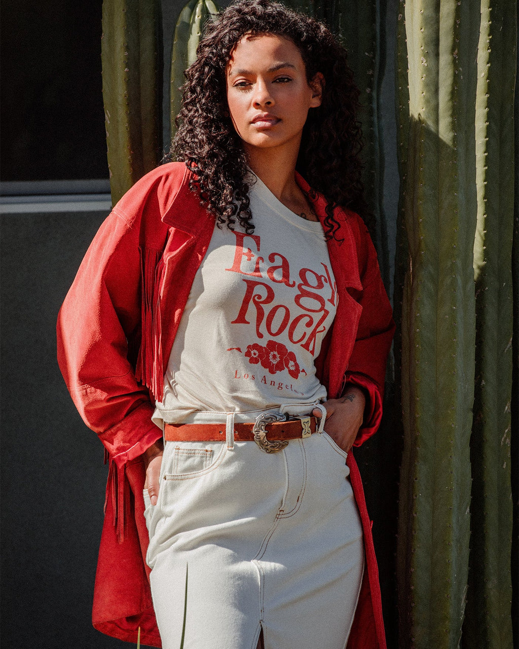 Women's Eagle Rock Vintage Tissue Tank product image 2