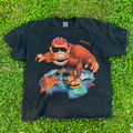 1995 Vintage 'Funky Kong Surf' Promo Black T-Shirt product image 1