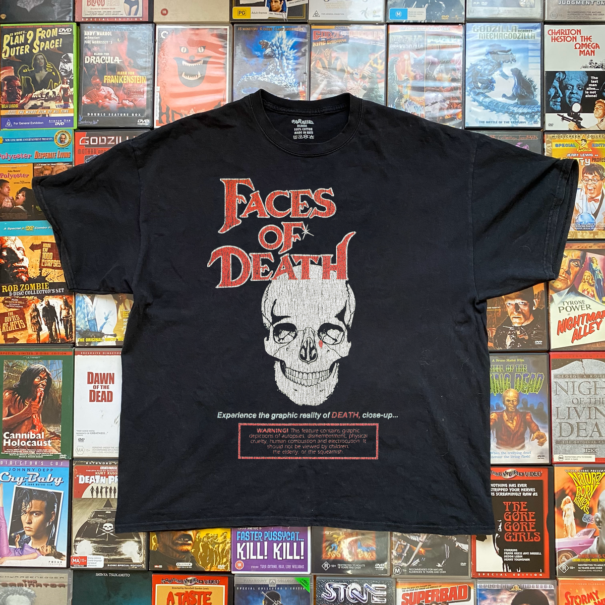 Faces Of Death Promo Black T-Shirt product image 1