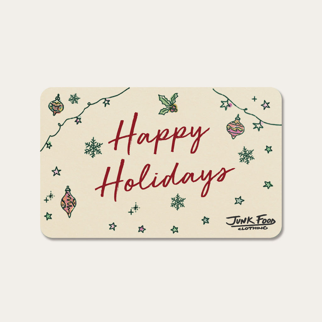 Junk Food Clothing Gift Card