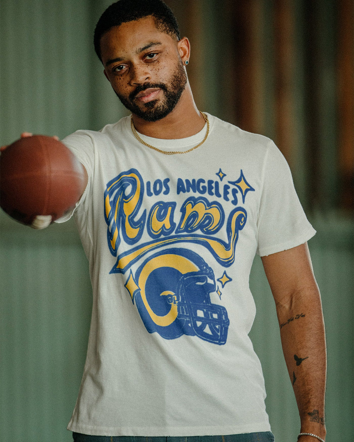 Los Angeles Rams Graffiti Vintage Tee product image 2