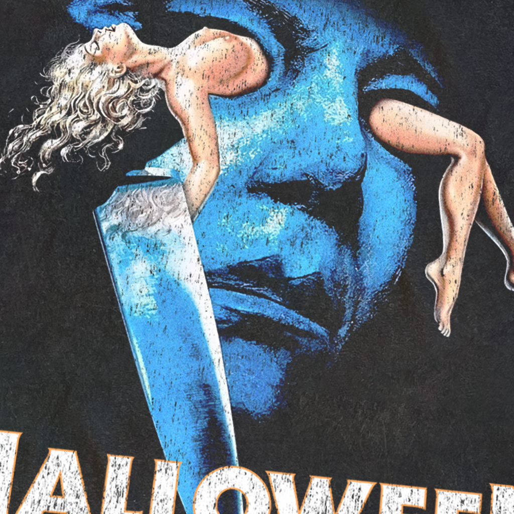 1981 'Halloween' Distressed Black T-Shirt product image 2