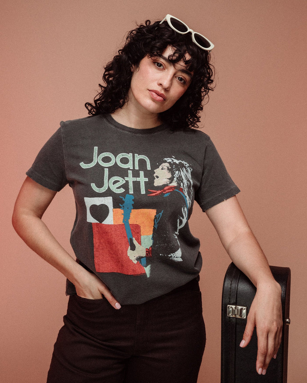 Women's Joan Jett Cherry Bomb Vintage Tee product image 2