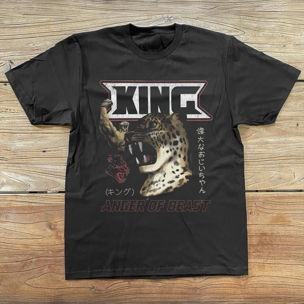Anger King Black Vintage T-Shirt product image 1