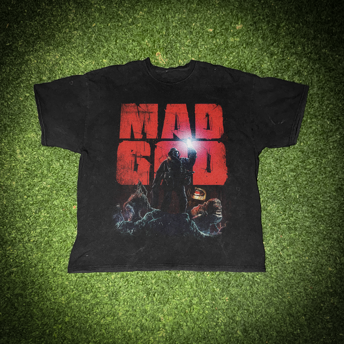Mad God' Vintage Black T-Shirt product image 1