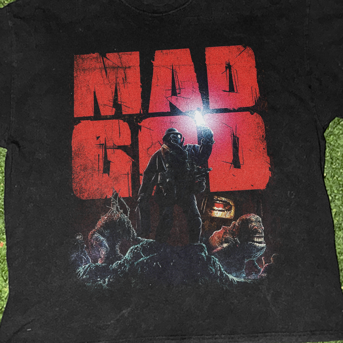 Mad God' Vintage Black T-Shirt product image 2