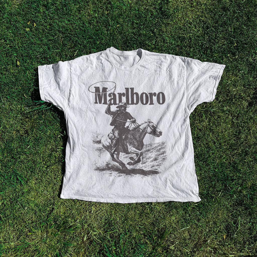 'Rugged' Vintage White T-shirt product image 2
