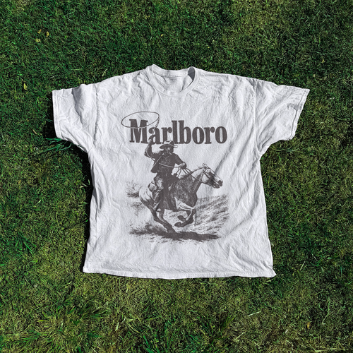 'Rugged' Vintage White T-shirt product image 2