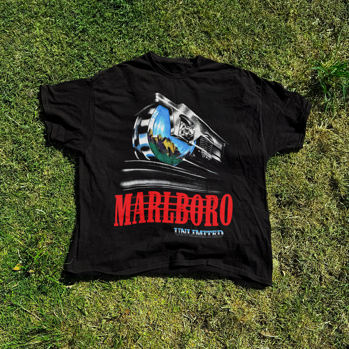 Unlimited Vintage Black T-Shirt product image 2