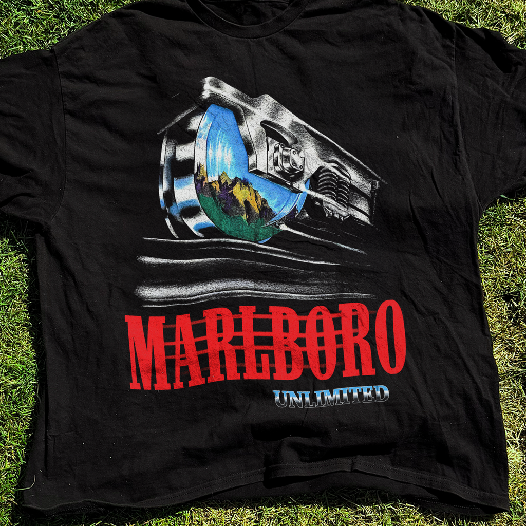 Unlimited Vintage Black T-Shirt product image 1