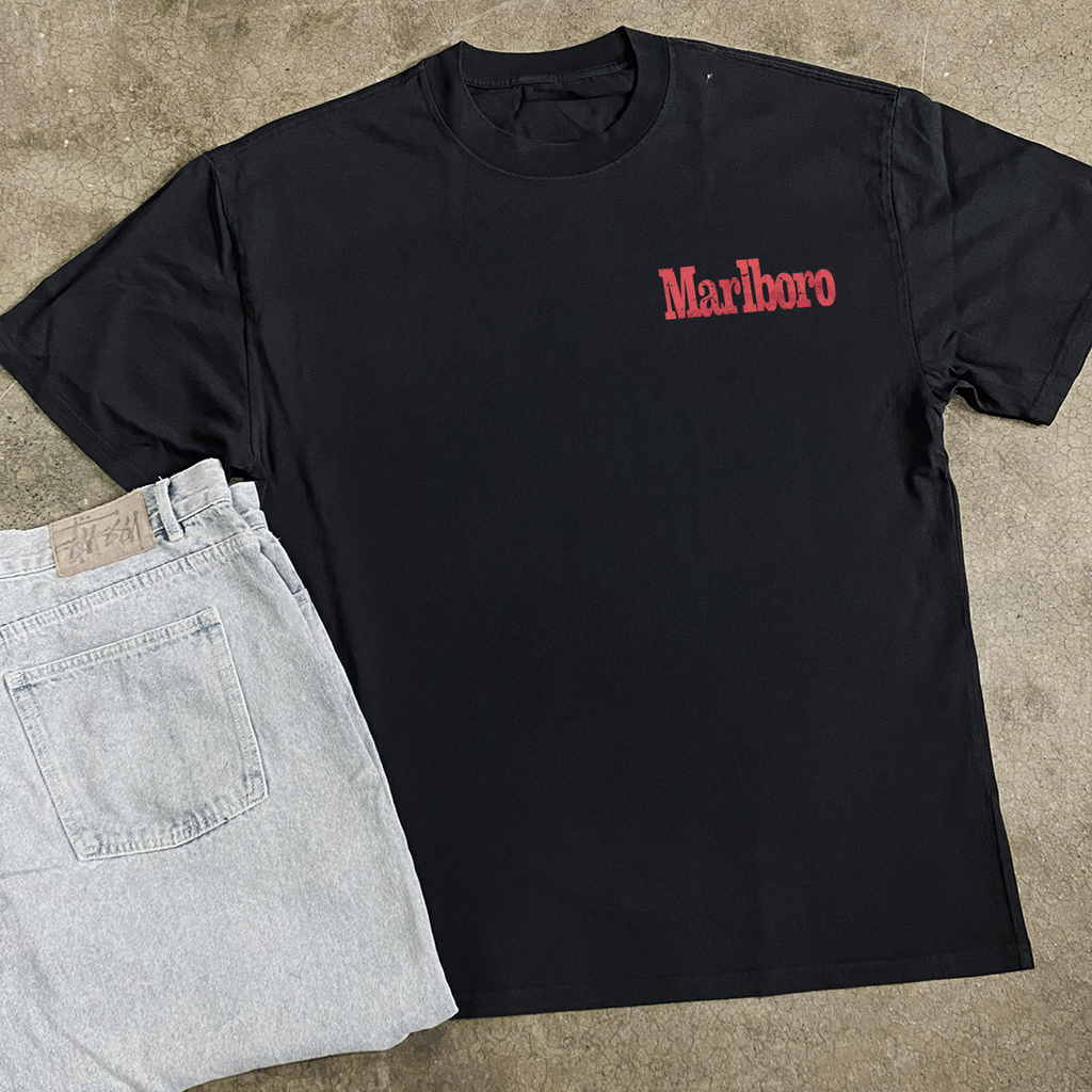 Country 'Herd' Heavy Faded Black Tee product image 3