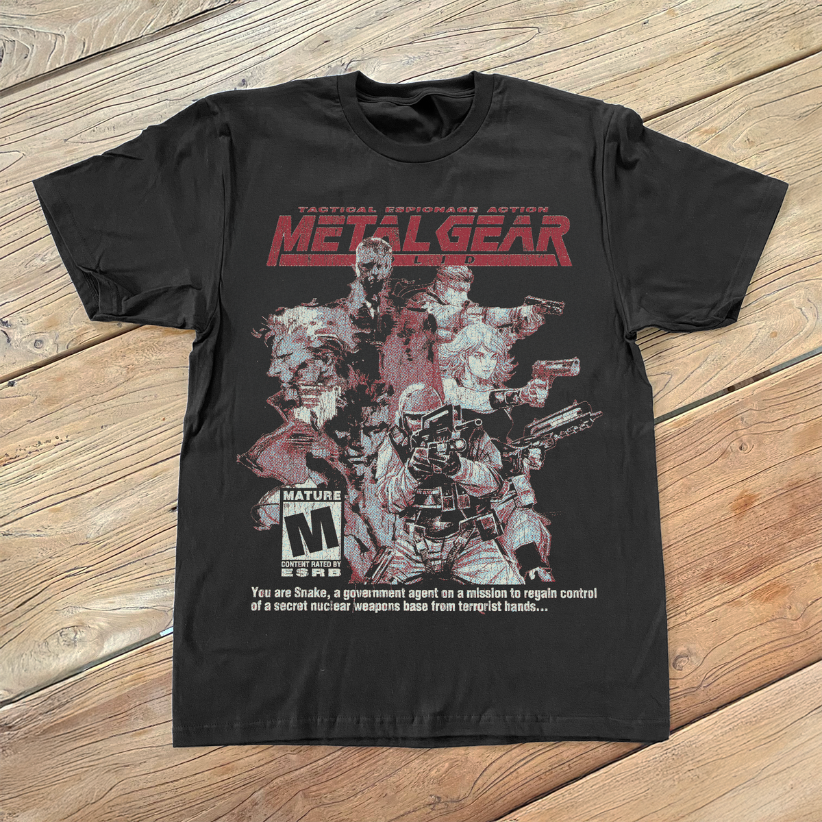 Tactical Mg Black Vintage T-Shirt product image 1
