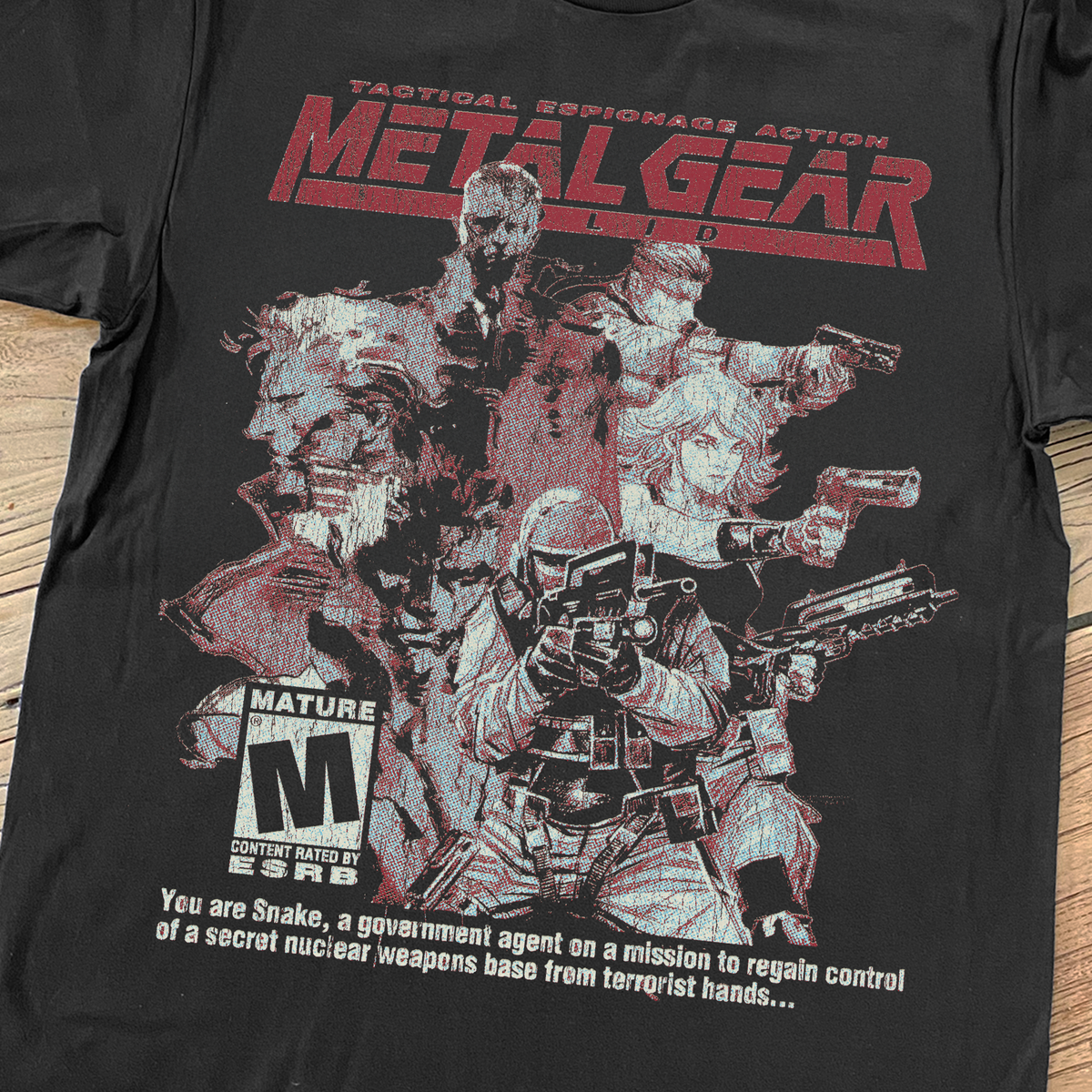 Tactical Mg Black Vintage T-Shirt product image 2
