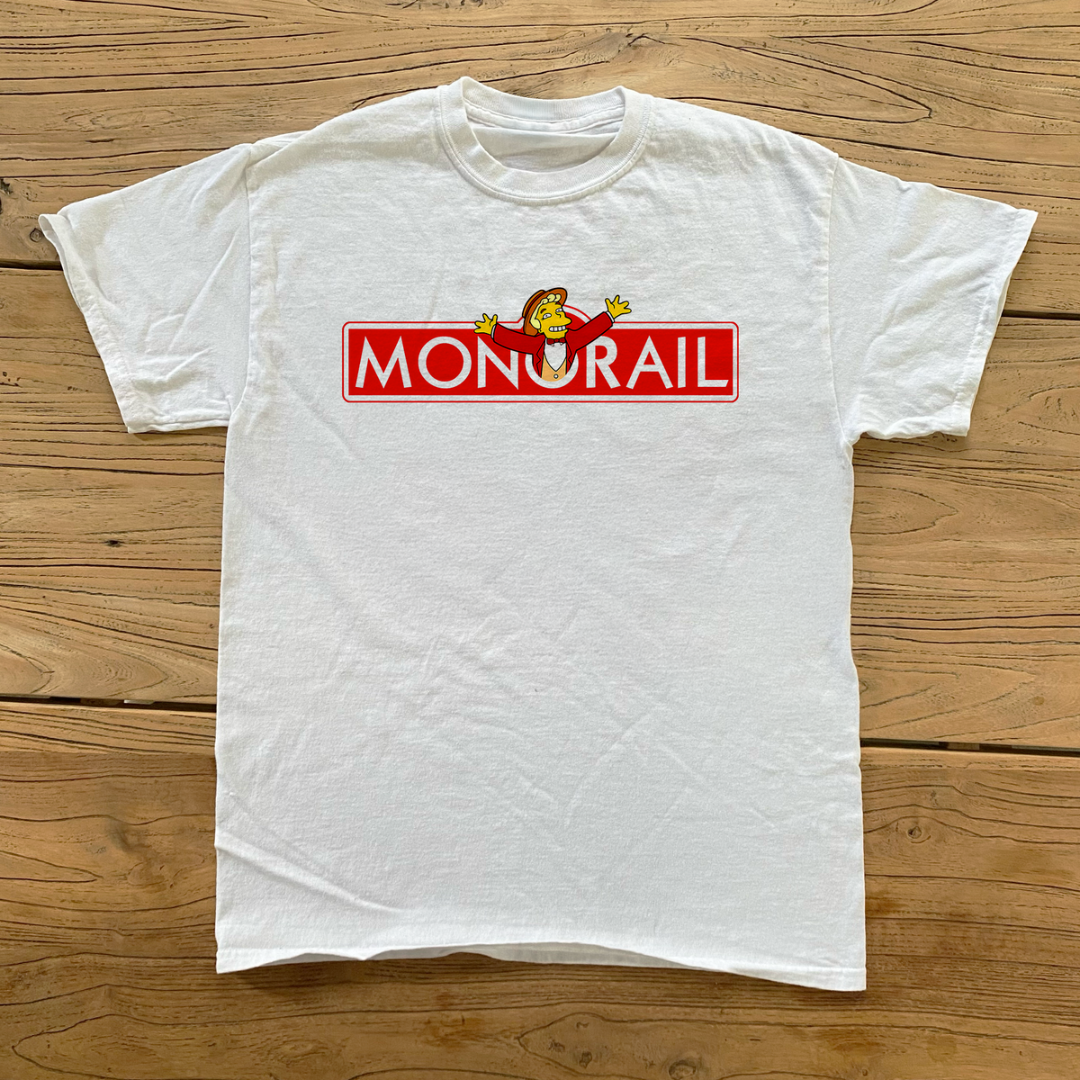 Monorail' Lanley White T-Shirt product image 1