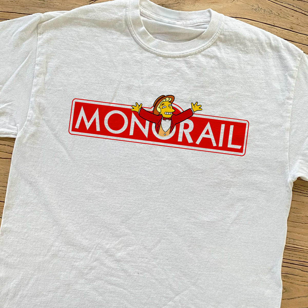 Monorail' Lanley White T-Shirt product image 2