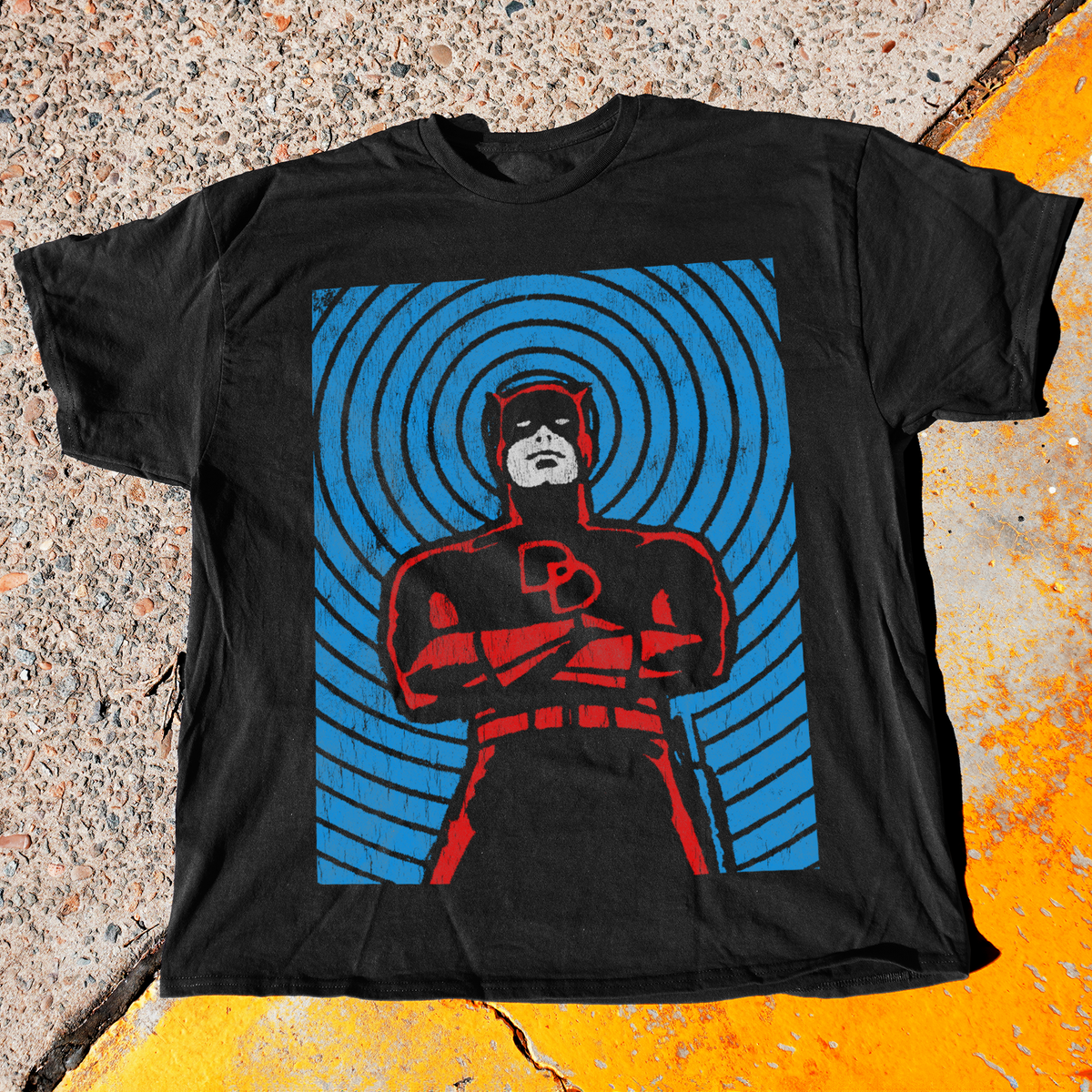 Matt Murdoc 'Devil Sense' Vintage Black T-Shirt product image 1