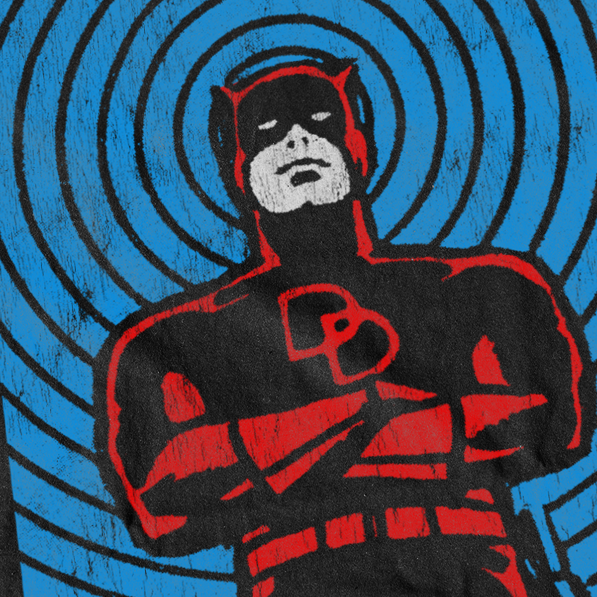 Matt Murdoc 'Devil Sense' Vintage Black T-Shirt product image 3