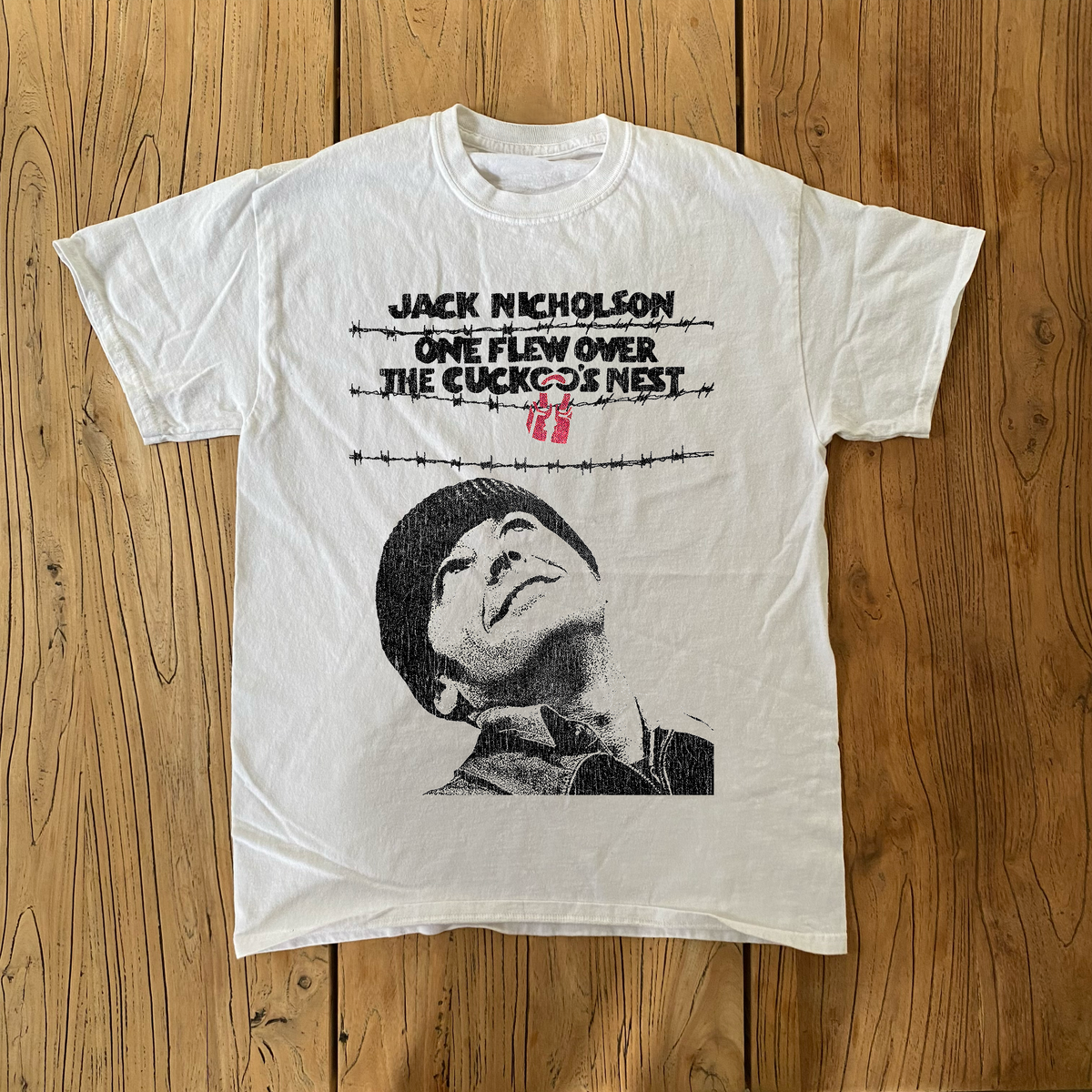 One Flew Over The Cuckoo'S Nest Promo Black T-Shirt product image 1