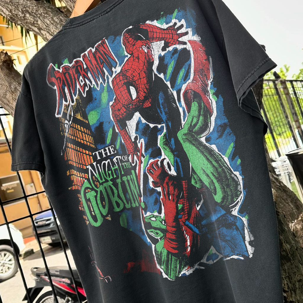 Night 0F The G0Blin Grail Washed Black T-Shirt product image 2