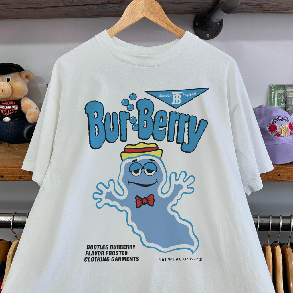 Bur-Berry Premium White T-Shirt product image 1