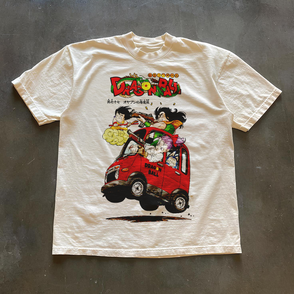 Dragonball Z Joyride Off White Tee product image 1