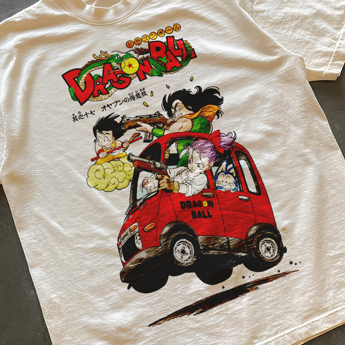 Dragonball Z Joyride Off White Tee product image 2