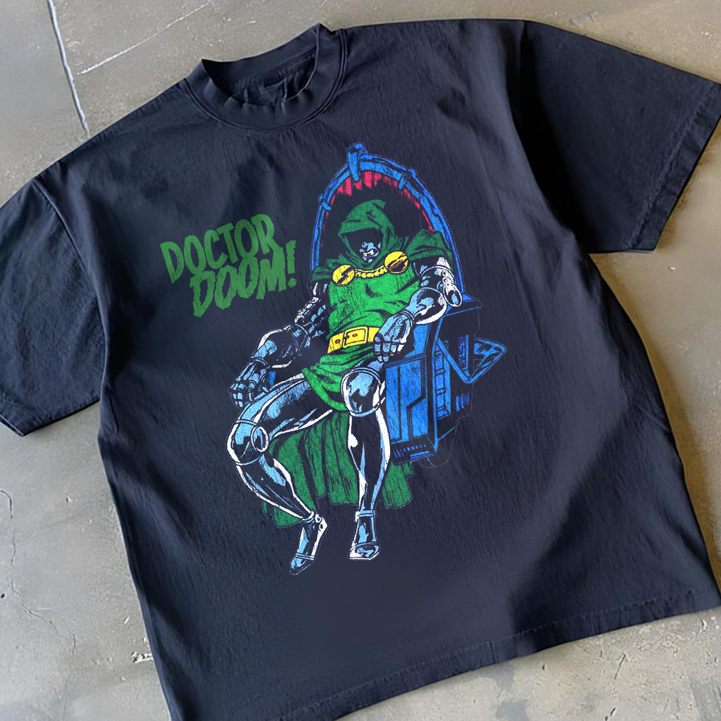 Doctor Doom Throne Tee Black product image 2